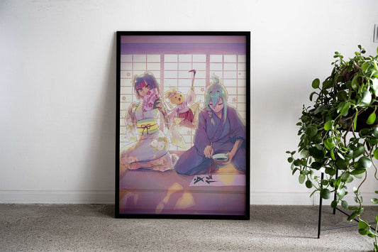 JN 13 Asian Style Poster | Wall Art for Home & Office | High-Quality Print - High-Quality Premium Wall Art Decor Sticker