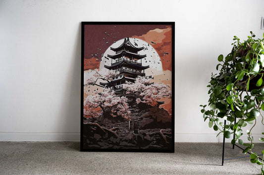 Japan Art Style Asian Style Poster | Wall Art for Home & Office | High-Quality Print - High-Quality Visual Display