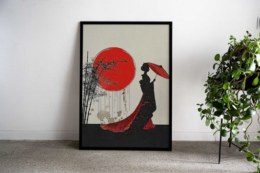 Japan Minimalist Asian Style Poster | Wall Art for Home & Office | High-Quality Print - High-Quality Visual Display