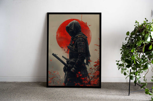 Japan Ninja Shinobi Asian Style Poster | Wall Art for Home & Office | High-Quality Print - High-Quality Visual Display