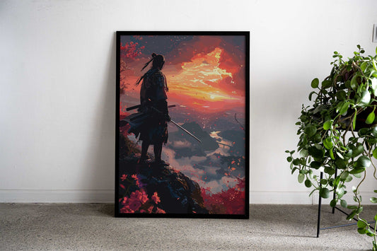 Japan Samurai Asian Style Poster | Wall Art for Home & Office | High-Quality Print - High-Quality Visual Display