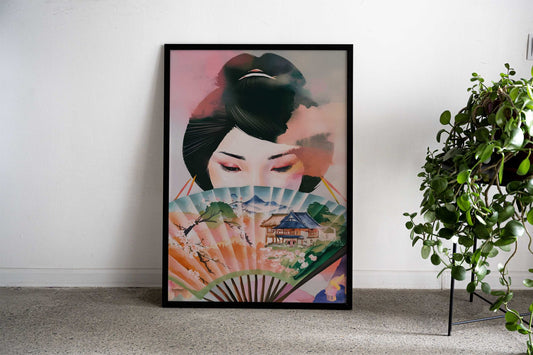 Japan Tokyo Girl Asian Asian Style Poster | Wall Art for Home & Office | High-Quality Print - High-Quality Visual Display
