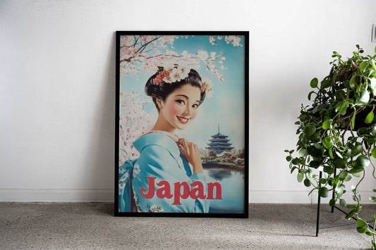 Japan Travel Poster Asian Style Poster | Wall Art for Home & Office | High-Quality Print - High-Quality Visual Display
