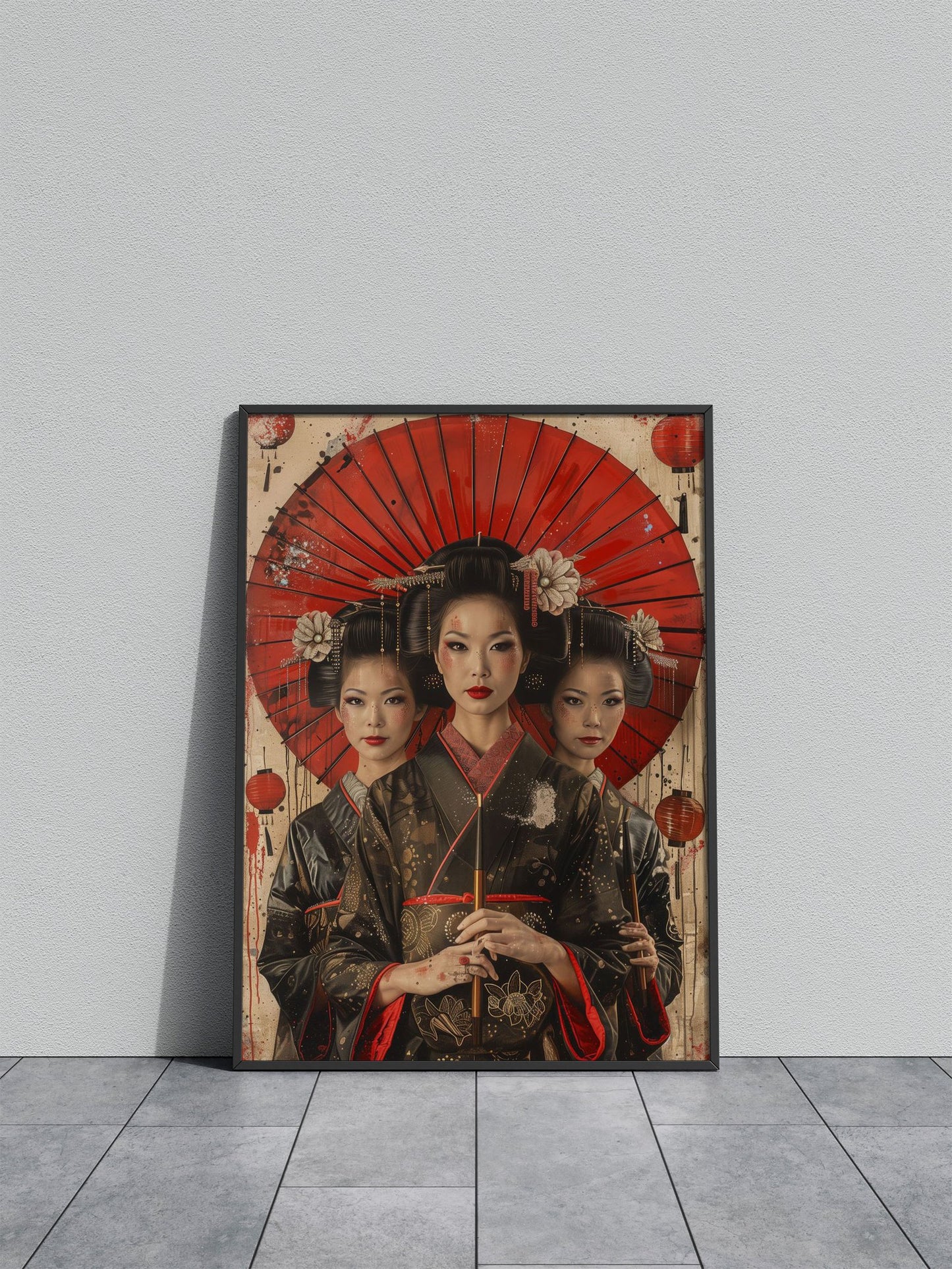 Japan theme poster Asian Style Poster | Wall Art for Home & Office | High-Quality Print