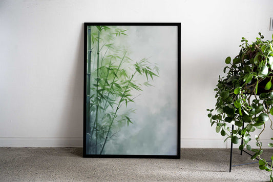 Japanese Bamboo Forest Asian Style Poster | Wall Art for Home & Office | High-Quality Print - High-Quality Visual Display