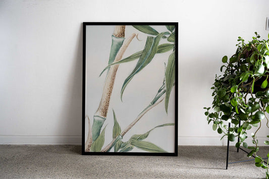 Japanese Bamboo Asian Style Poster | Wall Art for Home & Office | High-Quality Print - High-Quality Visual Display