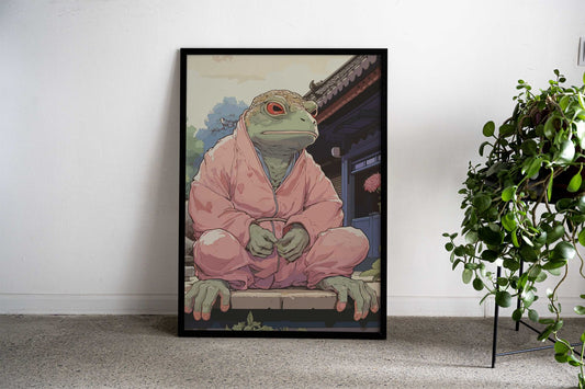 Japanese Kappa Asian Style Poster | Wall Art for Home & Office | High-Quality Print - High-Quality Visual Display