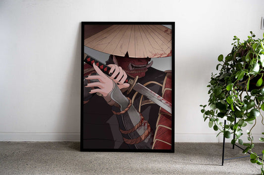 Japanese Shogun Asian Style Poster | Wall Art for Home & Office | High-Quality Print - High-Quality Visual Display