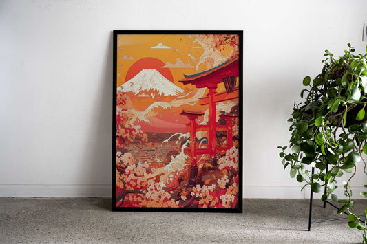 Japanese Style 3 Asian Style Poster | Wall Art for Home & Office | High-Quality Print - High-Quality Visual Display