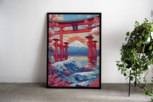 Japanese Style 6 Asian Style Poster | Wall Art for Home & Office | High-Quality Print - High-Quality Visual Display