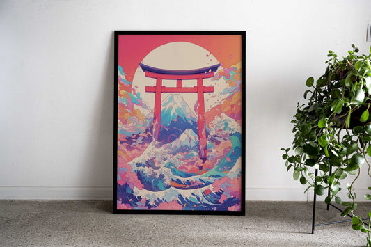 Japanese Style Art 9 Asian Style Poster | Wall Art for Home & Office | High-Quality Print - High-Quality Visual Display