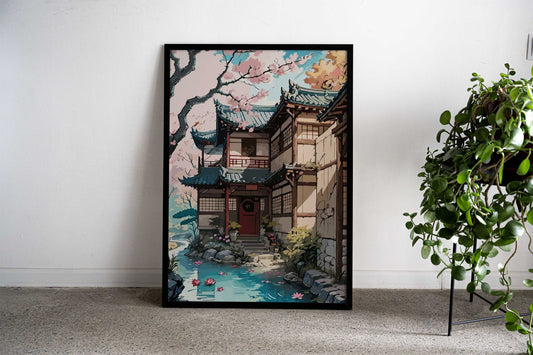 Japanese Traditional Art Asian Style Poster | Wall Art for Home & Office | High-Quality Print - High-Quality Visual Display