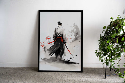 Japanese Way of the Ronin Asian Style Poster | Wall Art for Home & Office | High-Quality Print - High-Quality Visual Display