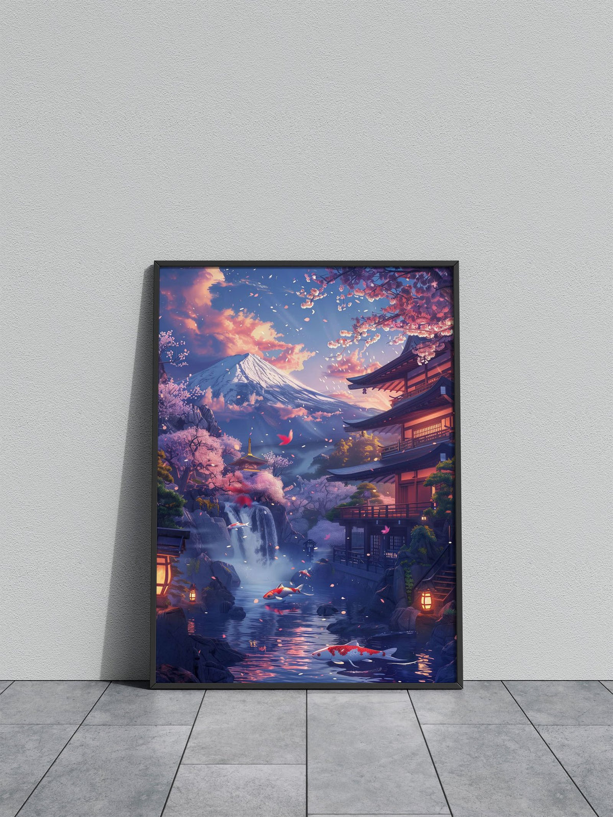 Japanese anime aesthenic Asian Style Poster | Wall Art for Home & Office | High-Quality Print - High-Quality Visual Display
