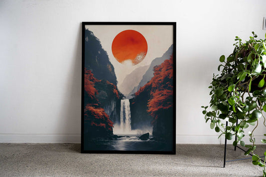 Japanese scenery Asian Style Poster | Wall Art for Home & Office | High-Quality Print - High-Quality Visual Display
