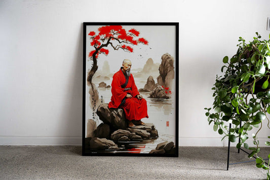 Kannushi Japan Asian Style Poster | Wall Art for Home & Office | High-Quality Print - High-Quality Visual Display