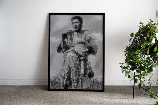 Kikuchiyo Asian Style Poster | Wall Art for Home & Office | High-Quality Print - High-Quality Visual Display