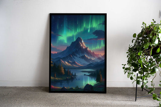 Landscape V32 Asian Style Poster | Wall Art for Home & Office | High-Quality Print - High-Quality Visual Display