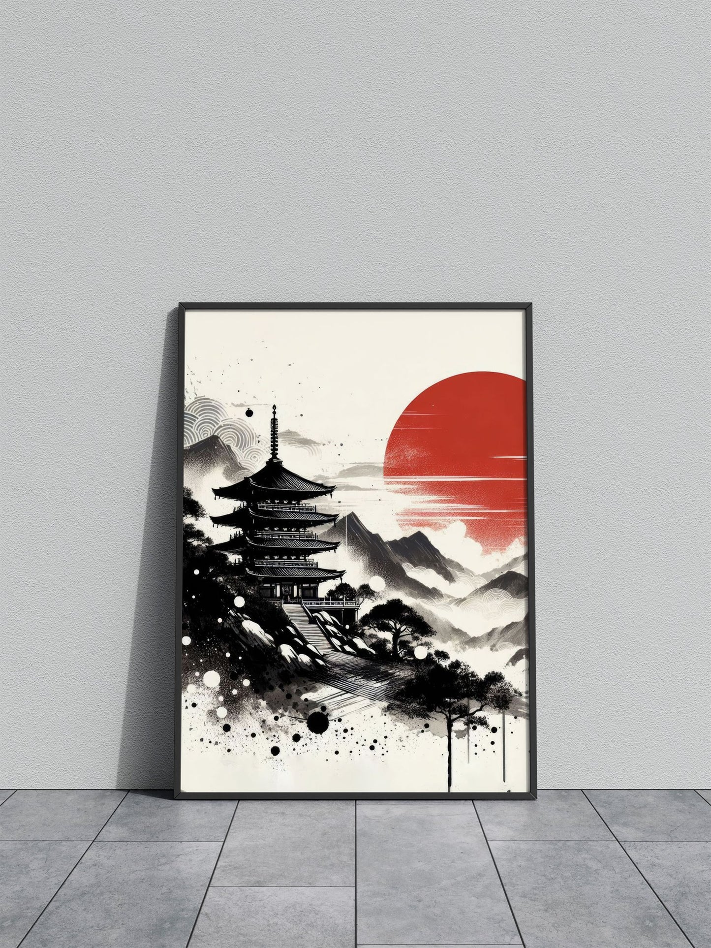 Landscape V3 Asian Style Poster | Wall Art for Home & Office | High-Quality Print