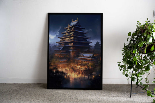 Lantern Festival Asian Style Poster | Wall Art for Home & Office | High-Quality Print - High-Quality Visual Display