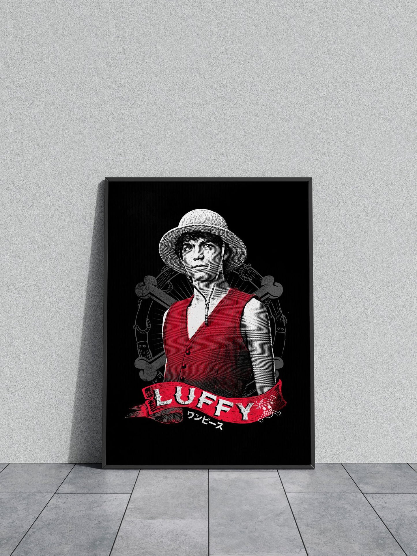 Luffy Asian Style Poster | Wall Art for Home & Office | High-Quality Print - High-Quality Visual Display