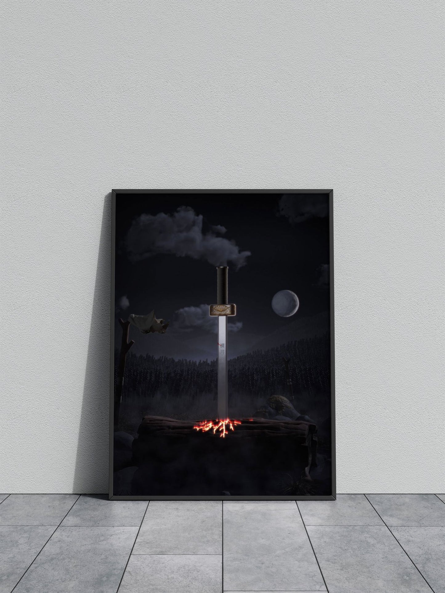 Man Wol Asian Style Poster | Wall Art for Home & Office | High-Quality Print - High-Quality Visual Display