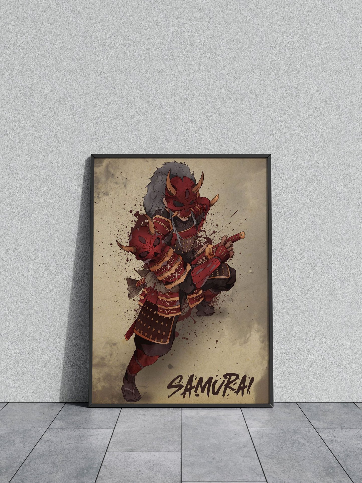 Masterless Blades Asian Style Poster | Wall Art for Home & Office | High-Quality Print - High-Quality Visual Display