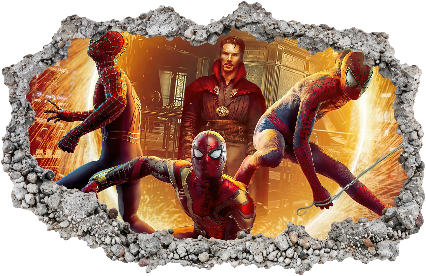 Miles Morales Spider-Verse Nursery Wall Art Wall Art Sticker 239