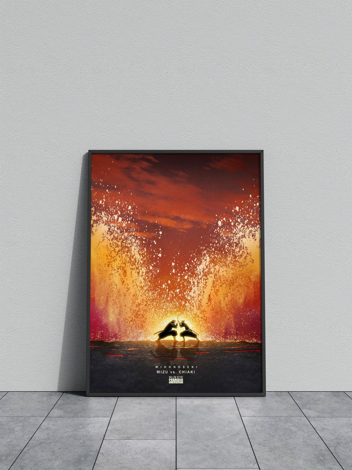 Mizu vs Chiaki Asian Style Poster | Wall Art for Home & Office | High-Quality Print - High-Quality Visual Display