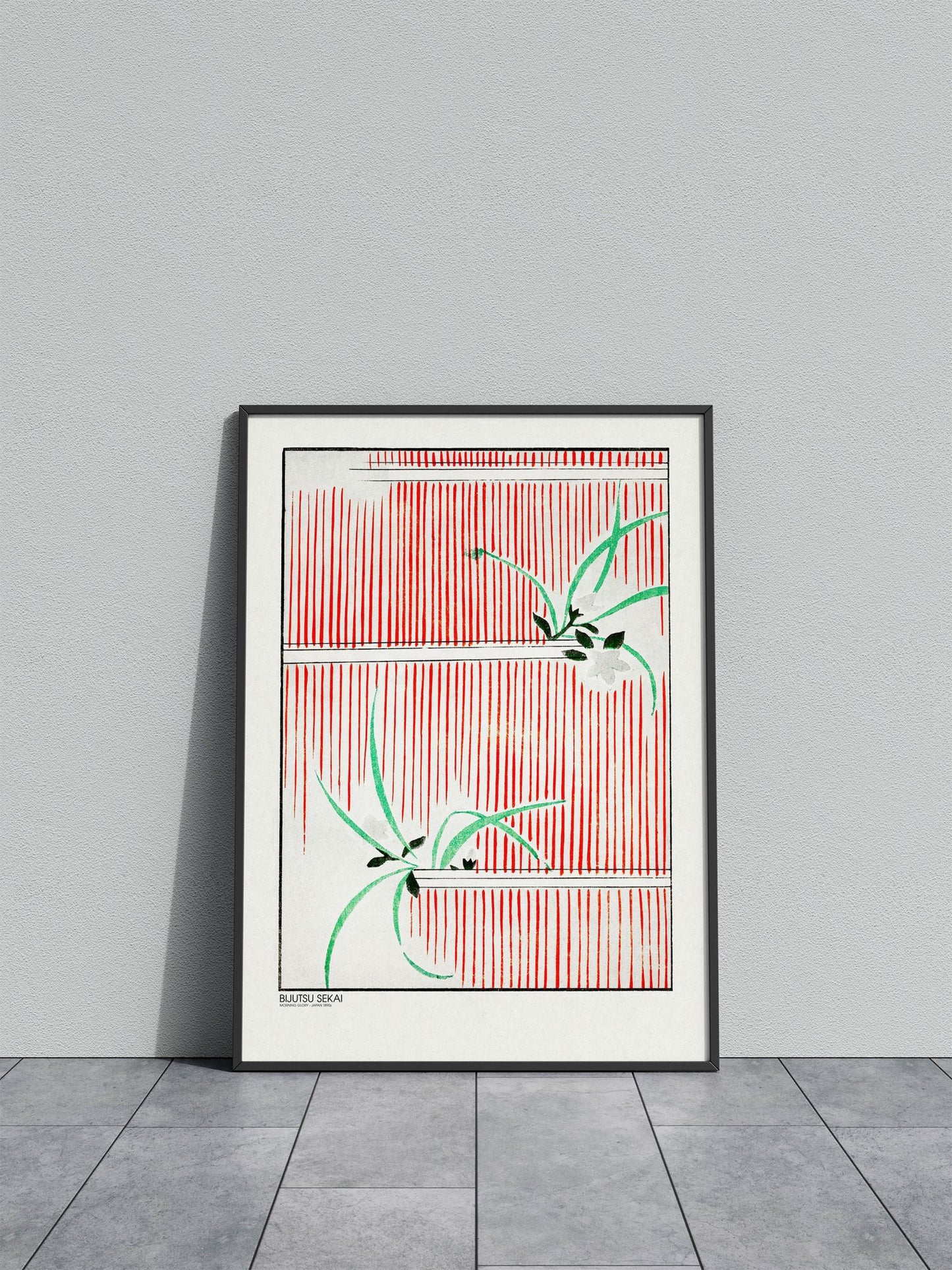 Morning Glory Asian Style Poster | Wall Art for Home & Office | High-Quality Print