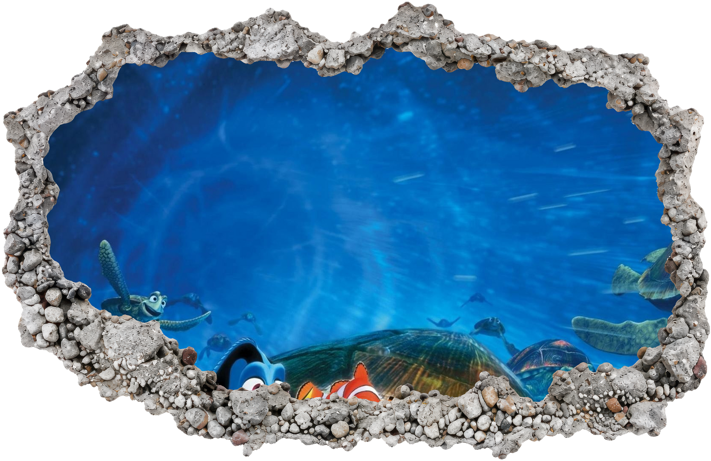 Nemo and Dory Disney Pixar Nursery Wall Art Playroom Art Decal 168