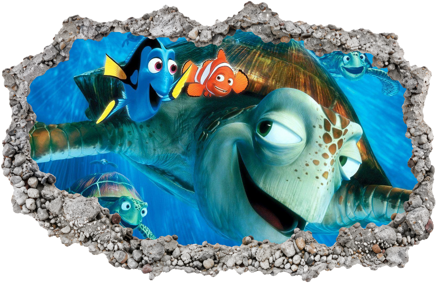 Nemo and Dory Disney Pixar Playroom Art Decal Bedroom Decor 162