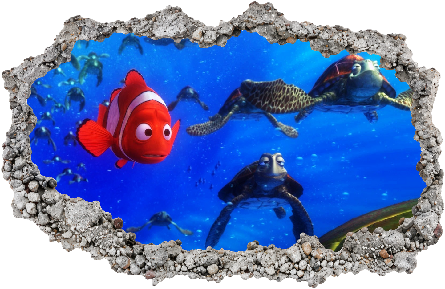 Nemo and Dory Disney Pixar Playroom Art Decal Bedroom Decor 163