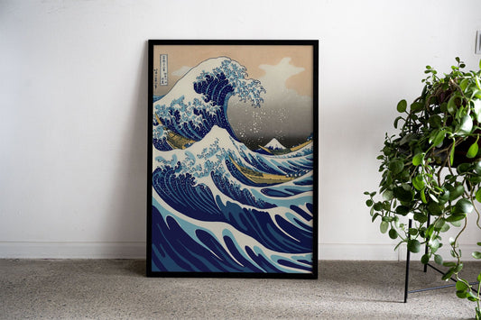 Original full great wave Asian Style Poster | Wa ll Art for Home & Office | High-Quality Print - High-Quality Premium Wall Art Decor Sticker