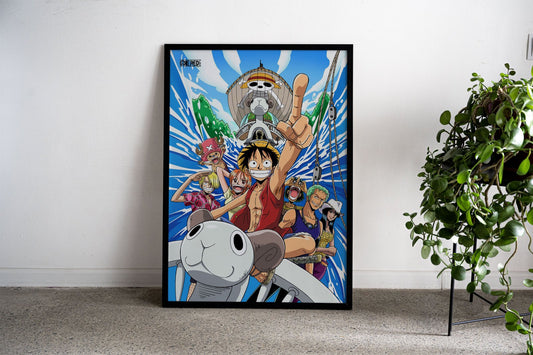 Pirate Adventure Asian Style Poster | Wall Art f or Home & Office | High-Quality Print