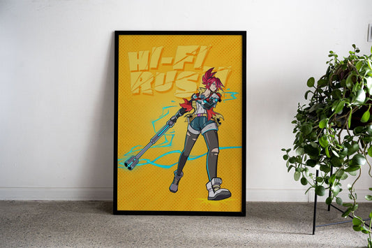 Postgame Korsica Asian Style Poster | Wall Art for Home & Office | High-Quality Print