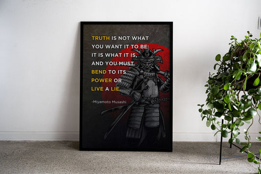 power Asian Style Poster | Wall Art for Home & Office | High-Quality Print