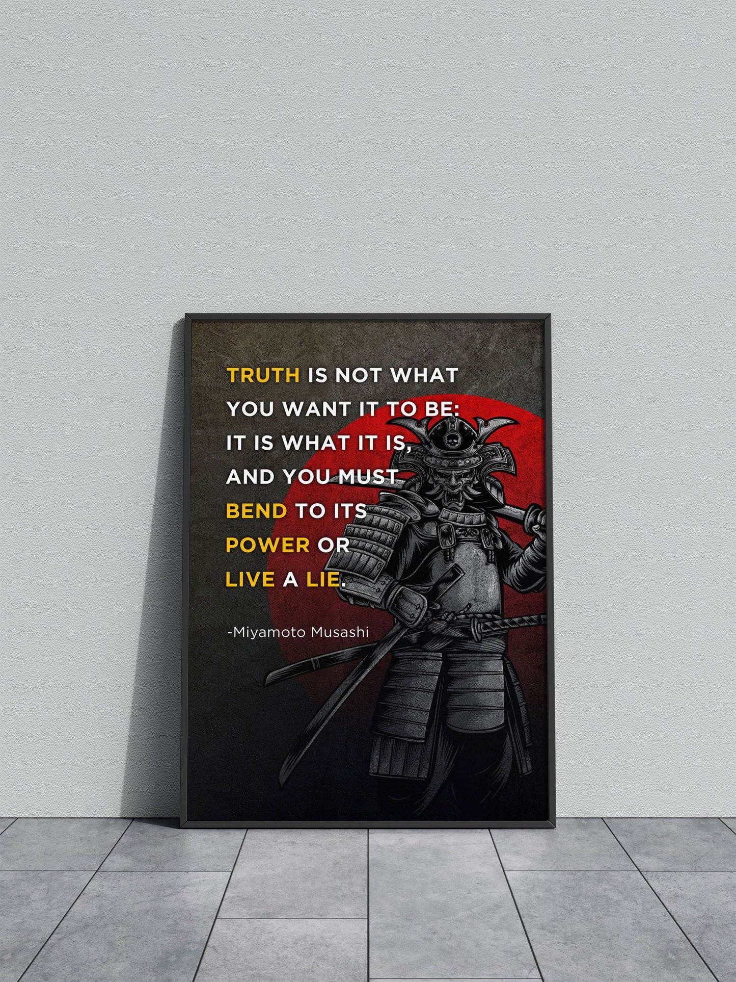 power Asian Style Poster | Wall Art for Home & Office | High-Quality Print