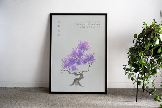 Quote samurai Asian Style Poster | Wall Art for Home & Office | High-Quality Print