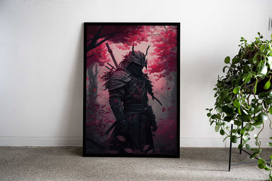 Samurai Armor Asian Style Poster | Wall Art for Home & Office | High-Quality Print - High-Quality Visual Display