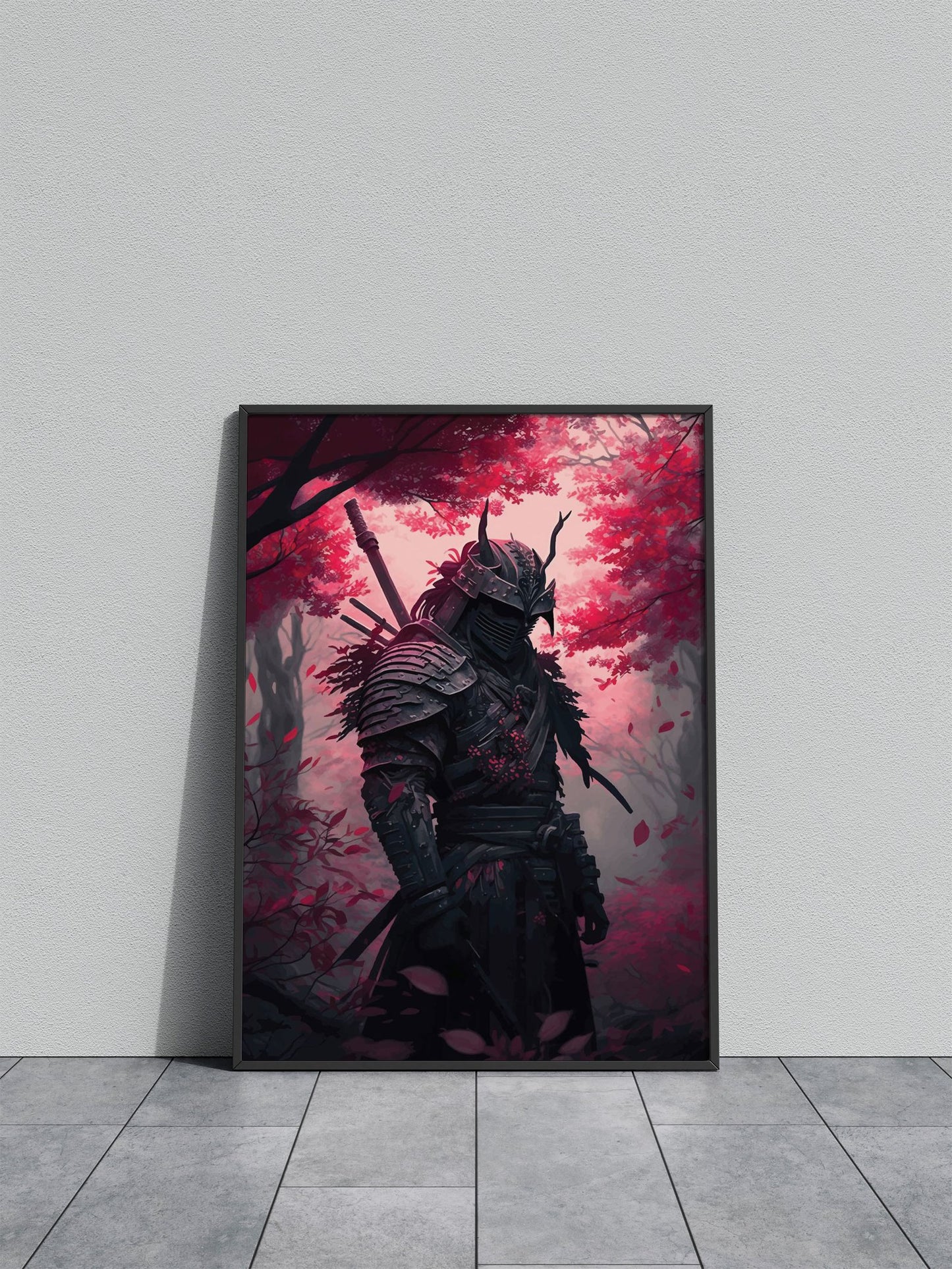 Samurai Armor Asian Style Poster | Wall Art for Home & Office | High-Quality Print - High-Quality Visual Display