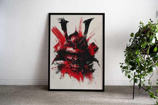 Samurai Resolve Asian Style Poster | Wall Art for Home & Office | High-Quality Print - High-Quality Visual Display