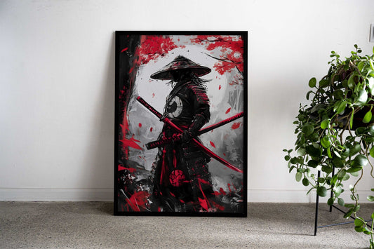 Samurai Revenge Asian Style Poster | Wall Art for Home & Office | High-Quality Print - High-Quality Visual Display