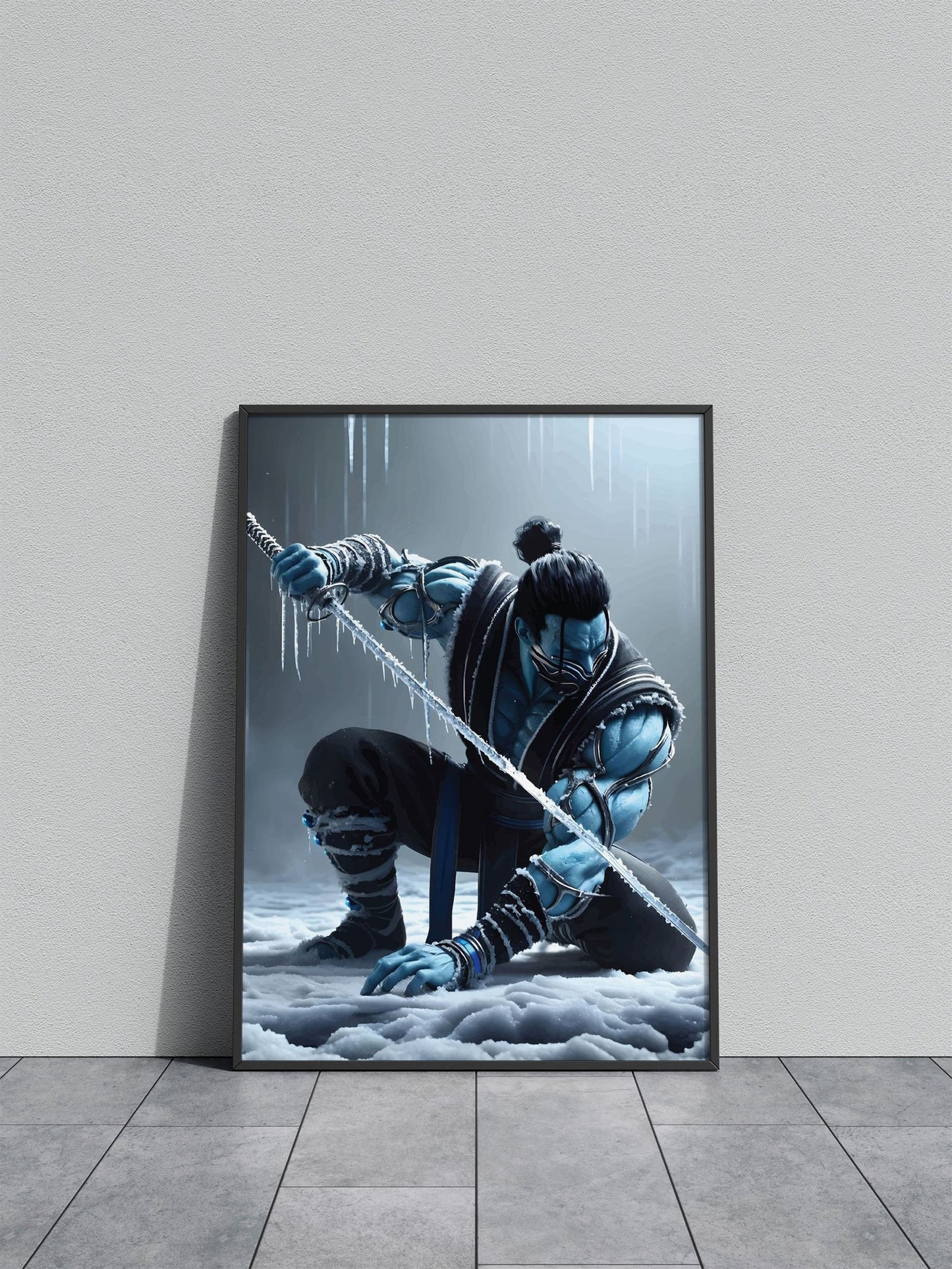 Samurai Tsushima Asian Style Poster | Wall Art for Home & Office | High-Quality Print - High-Quality Visual Display