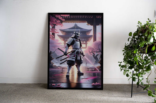 Samurai Warrior Armor Asian Style Poster | Wall Art for Home & Office | High-Quality Print - High-Quality Visual Display