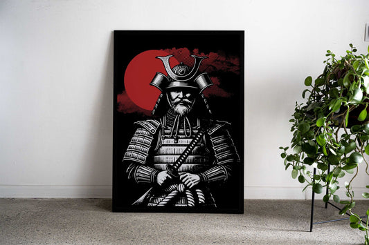 Samurai legendary warrior Asian Style Poster | Wall Art for Home & Office | High-Quality Print - High-Quality Visual Display