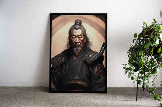 Shogun Warrior Asian Style Poster | Wall Art for Home & Office | High-Quality Print - High-Quality Visual Display