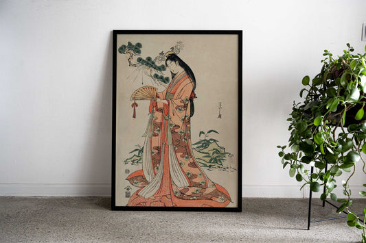 Sotoori hime Asian Style Poster | Wall Art for Home & Office | High-Quality Print - High-Quality Visual Display