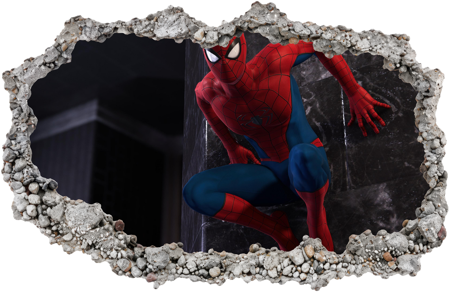 Spider-Man Peter Parker Playroom Art Decal Vinyl Mural 252