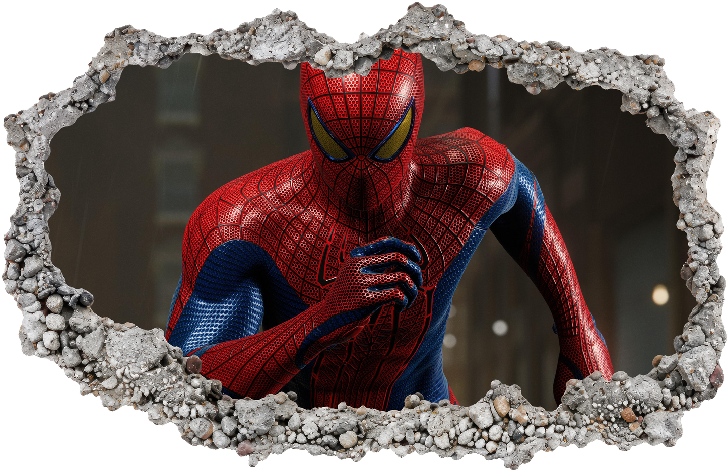 Spider-Man Peter Parker Vinyl Mural Bedroom Decor 236